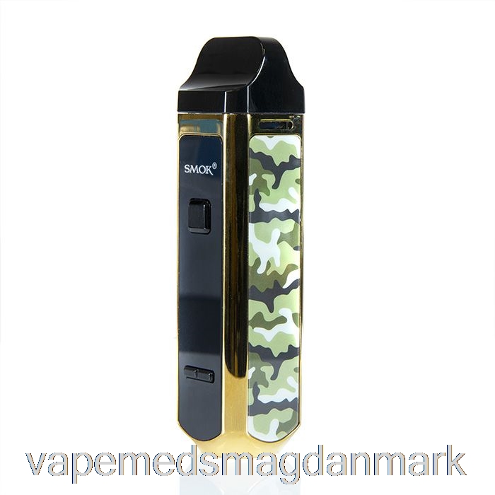 Engangs Vape Danmark Smok Rpm 40 Pod Mod Kit Guld Camo